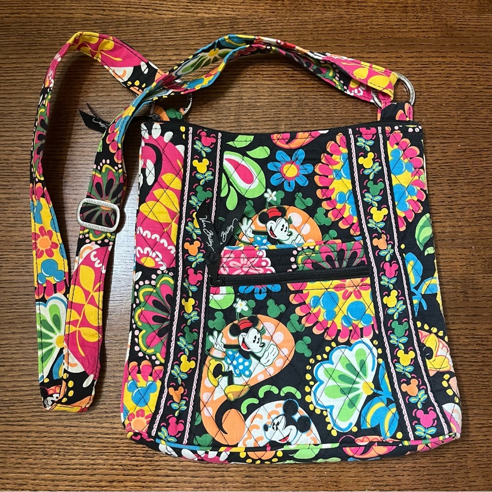 Disney Parks Exclusive Vera Bradley Crossbody Hipster Bag
